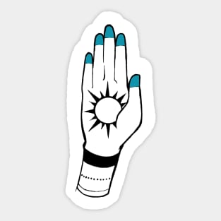 Inked Fingers #2 Sticker